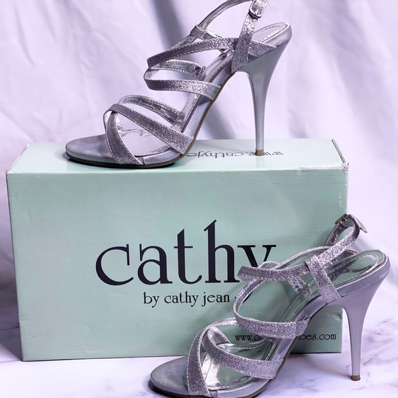 Silver Strappy Sandal - Picture 2 of 2